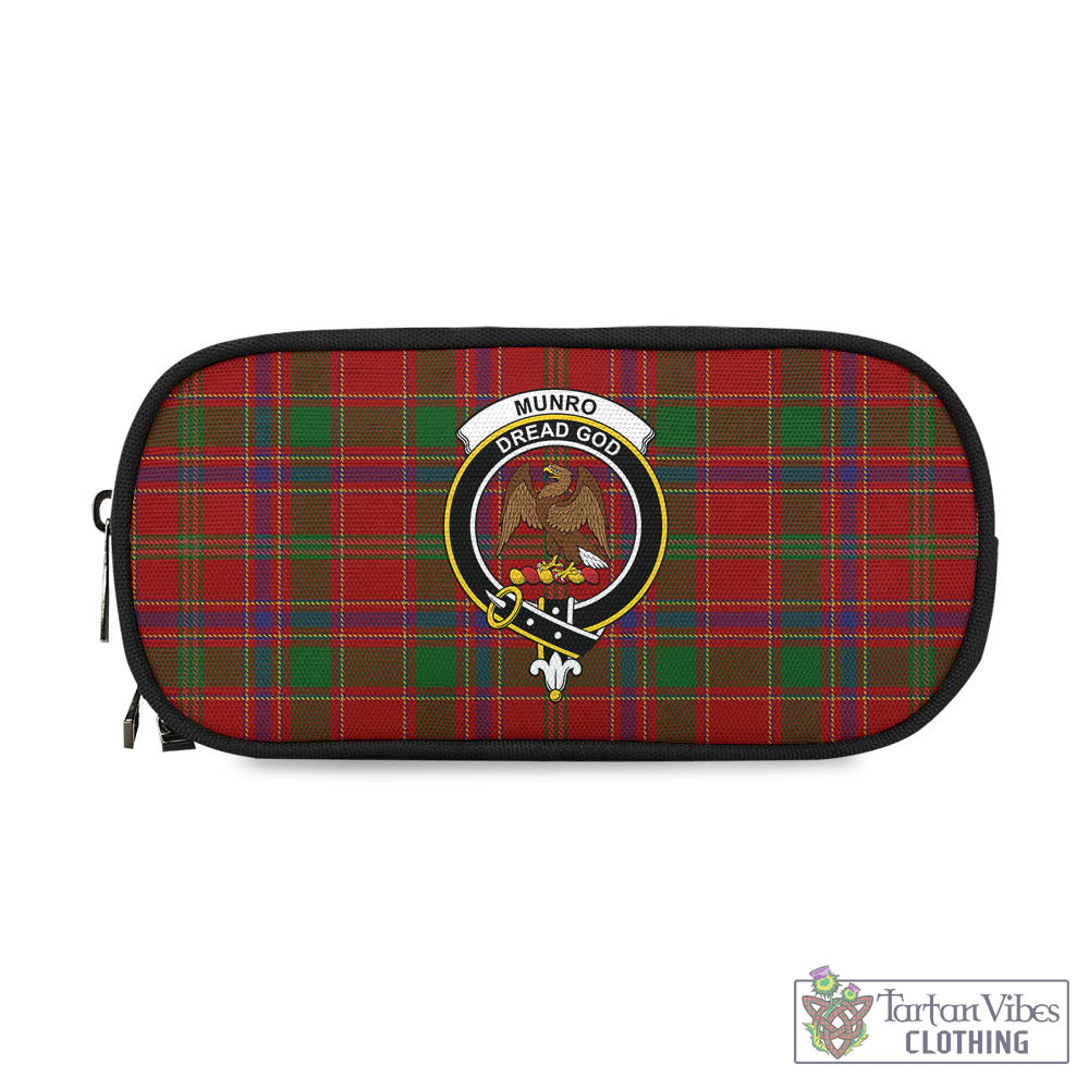 Tartan Vibes Clothing Munro Tartan Pen and Pencil Case with Family Crest