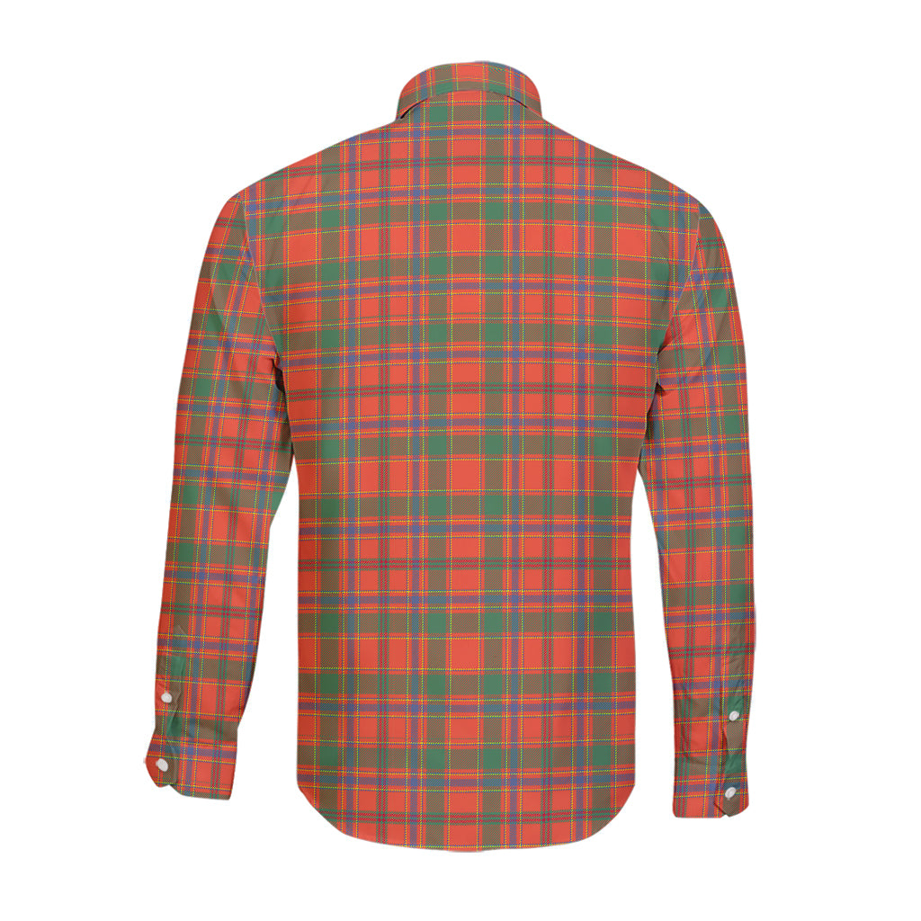 Munro Ancient Tartan Long Sleeve Button Up Shirt - Tartanvibesclothing