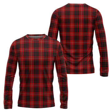 Munro Black and Red Tartan Long Sleeve T-Shirt