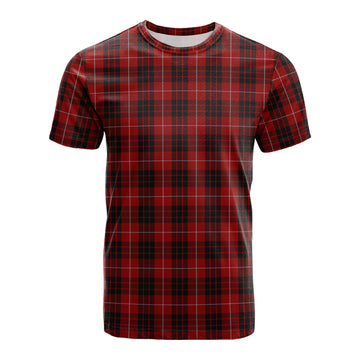 Munro Black and Red Tartan T-Shirt