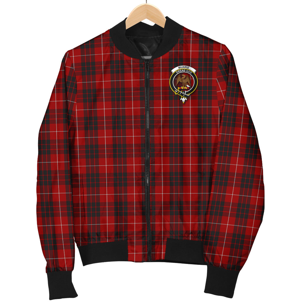 munro-black-and-red-tartan-bomber-jacket-with-family-crest