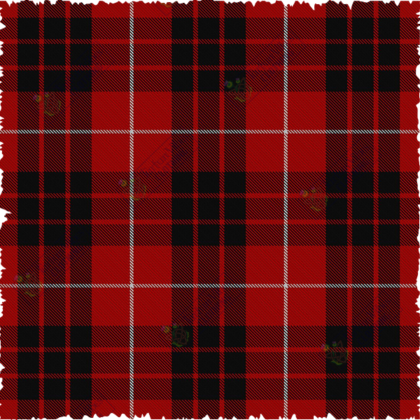Munro Black and Red Tartan