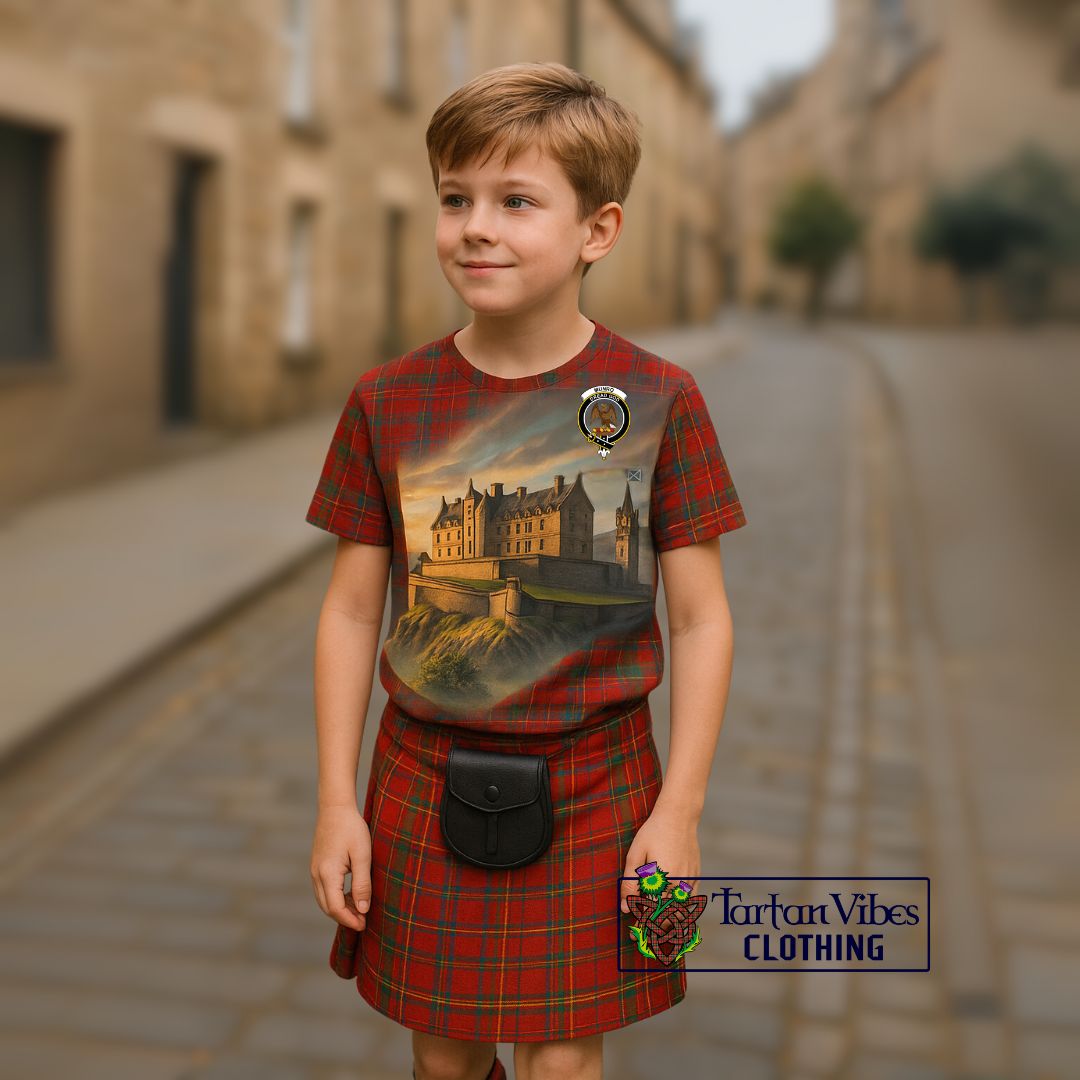 Munro Crest Tartan T-Shirt