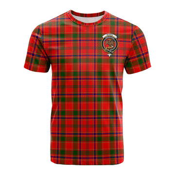Munro Modern Tartan T-Shirt with Family Crest