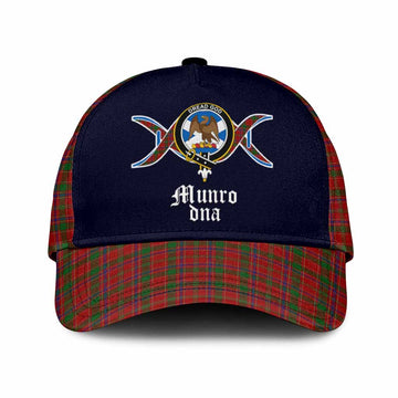 Munro (Monroe) Clan DNA Tartan Classic Cap Classic Cap Universal Fit - Tartan Vibes Clothing