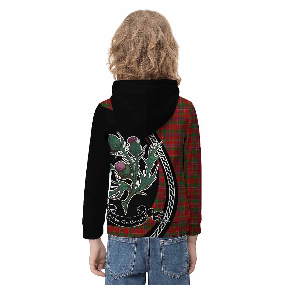 Munro (Monroe) Family Crest Tartan Kid Hoodie Alba Thistle Inspired - Tartan Vibes Clothing