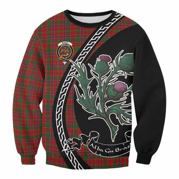 Munro (Monroe) Family Crest Tartan Sweatshirt Alba Thistle Inspired