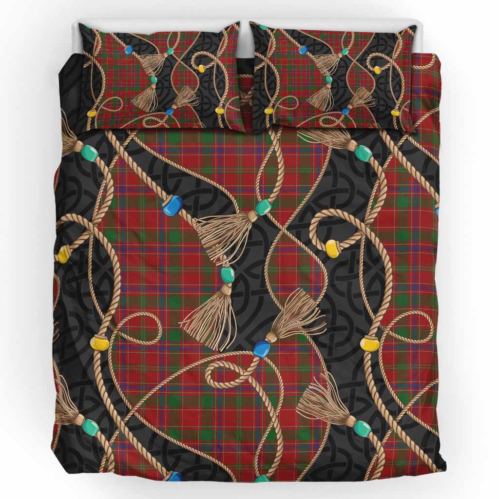 Munro (Monroe) Scottish Tartan Twisted Ropes Stylized Bedding Set UK Bedding Set UK King 91*87 inch - Tartan Vibes Clothing
