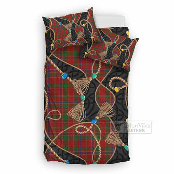 Munro (Monroe) Scottish Tartan Twisted Ropes Stylized Bedding Set UK Bedding Set UK Double 79*79 inch - Tartan Vibes Clothing