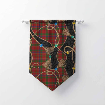 Munro (Monroe) Scottish Tartan Twisted Ropes Stylized Gonfalon