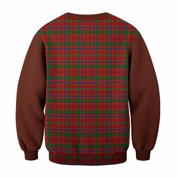 Munro (Monroe) Tartan Accent Sweatshirt with Family Crest