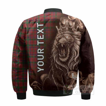 Munro (Monroe) Tartan Bomber Jacket Roaring Lion Heritage