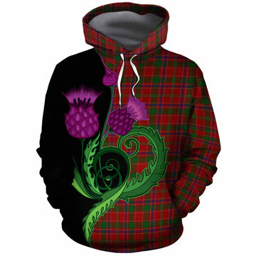 Munro (Monroe) Tartan Cotton Hoodie Traditional Scottish Thistle