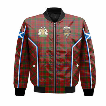 Munro (Monroe) Tartan Crest Bomber Jacket Scotland Coat of Arm Flag Style
