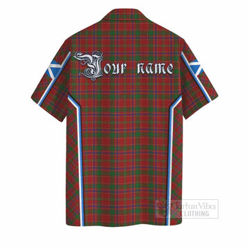 Munro (Monroe) Tartan Crest Hawaiian Shirt Scotland Coat of Arm Flag Style