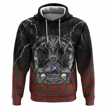 Munro (Monroe) Tartan Crest Hoodie Celtic Odin's Raven Legacy