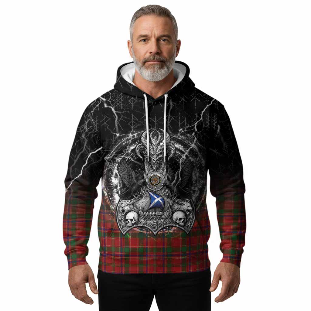 Munro (Monroe) Tartan Crest Hoodie Celtic Odin's Raven Legacy