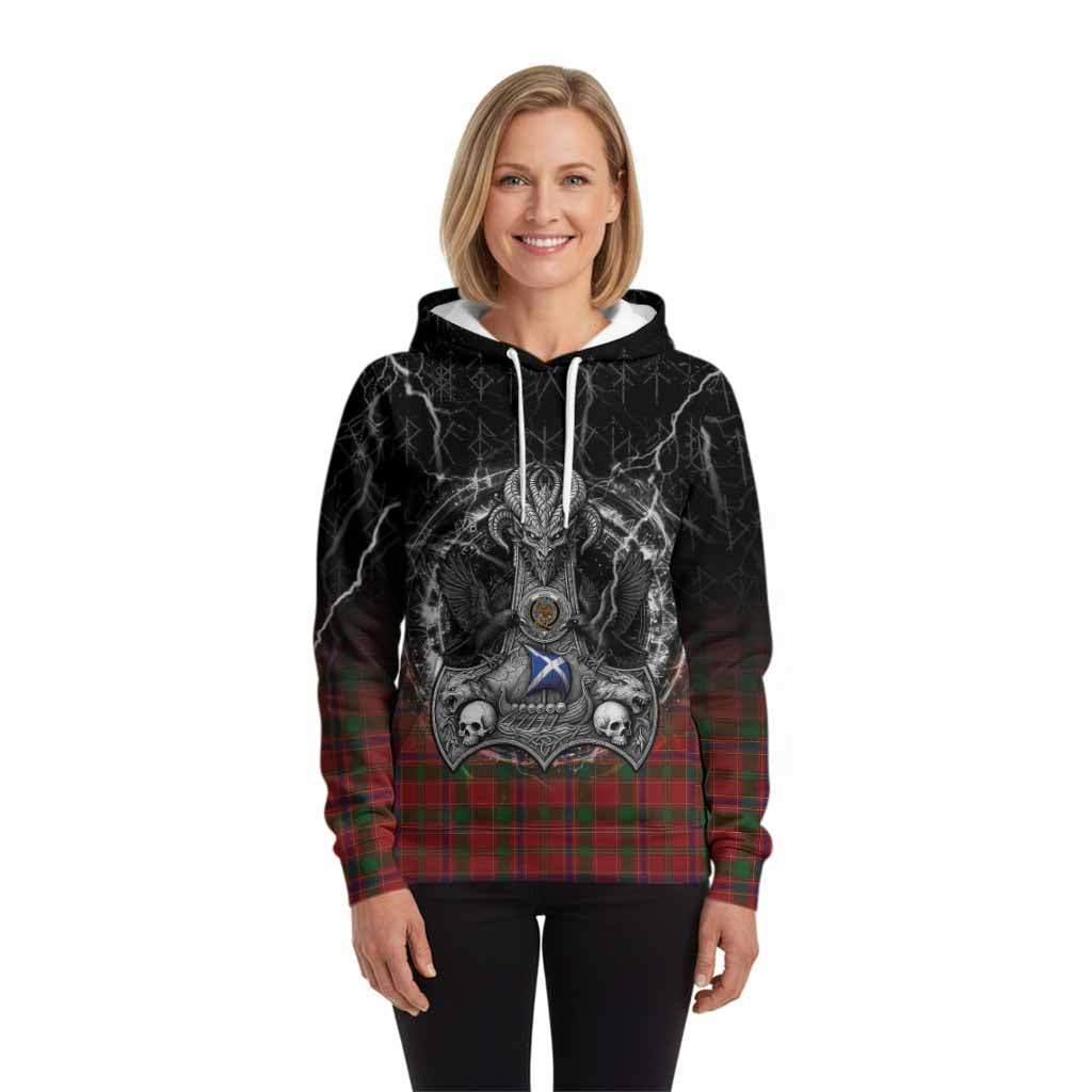 Munro (Monroe) Tartan Crest Hoodie Celtic Odin's Raven Legacy