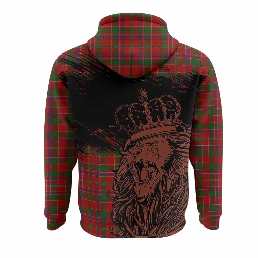 Munro (Monroe) Tartan Crest Hoodie Crowned Lion Heritage Style