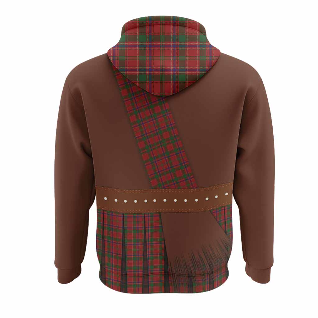 Munro (Monroe) Tartan Crest Hoodie Kilt Costume Style