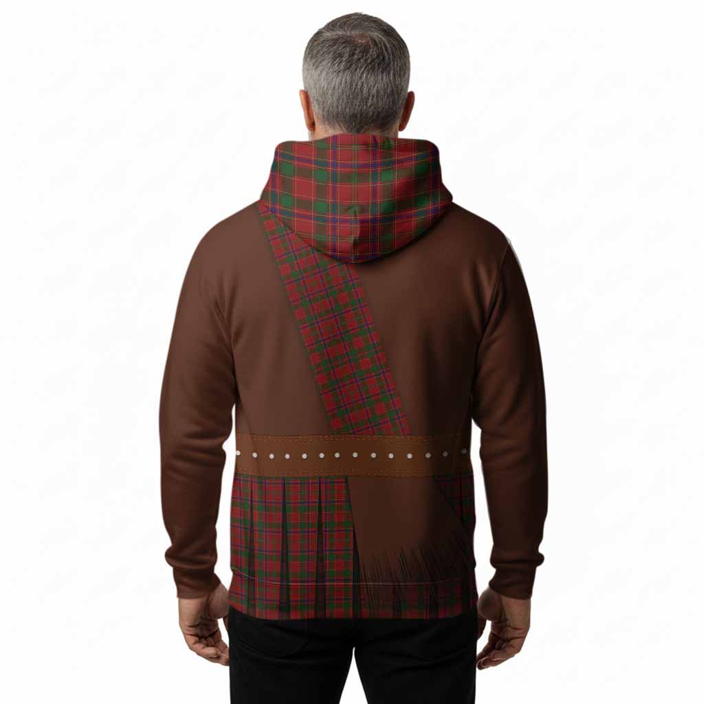 Munro (Monroe) Tartan Crest Hoodie Kilt Costume Style