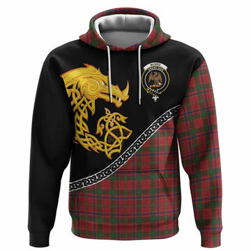 Munro (Monroe) Tartan Crest Hoodie Legendary Dragon Knot Half Style