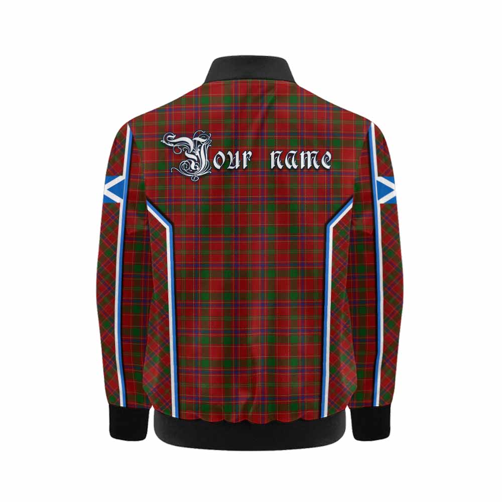 Munro (Monroe) Tartan Crest Kid Bomber Jacket Scotland Coat of Arm Flag Style - Tartan Vibes Clothing