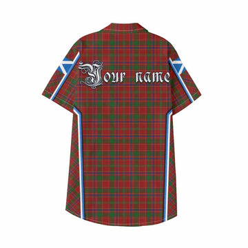 Munro (Monroe) Tartan Crest Kid Hawaiian Shirt Scotland Coat of Arm Flag Style - Tartan Vibes Clothing