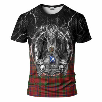 Munro (Monroe) Tartan Crest T-Shirt Celtic Odin's Raven Legacy