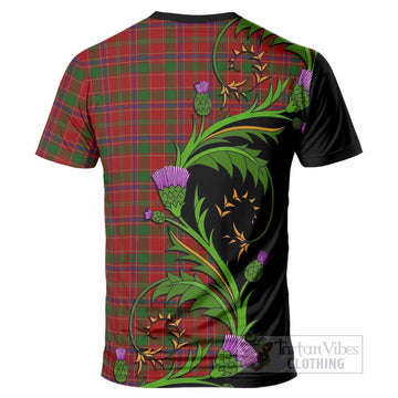 Munro (Monroe) Tartan Crest T-Shirt Scottish Thistle Pride Heritage Art