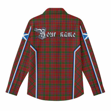 Munro (Monroe) Tartan Crest Women Casual Shirt Scotland Coat of Arm Flag Style