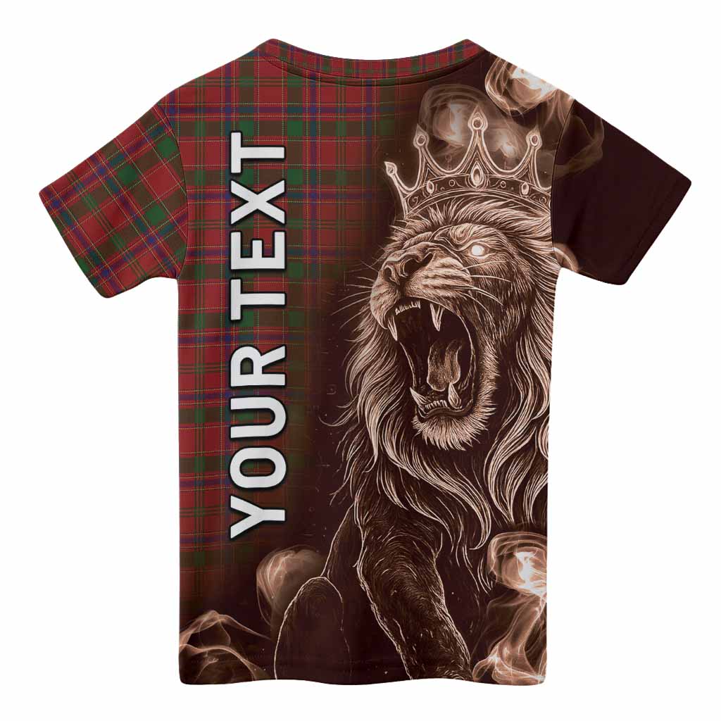 Munro (Monroe) Tartan Kid T-shirt Roaring Lion Heritage