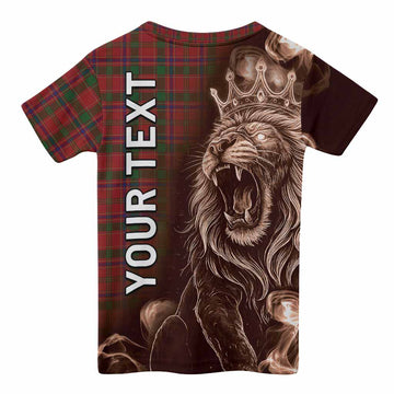 Munro (Monroe) Tartan Kid T-shirt Roaring Lion Heritage
