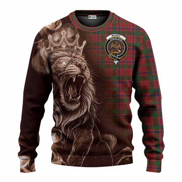 Munro (Monroe) Tartan Knitted Sweater Roaring Lion Heritage