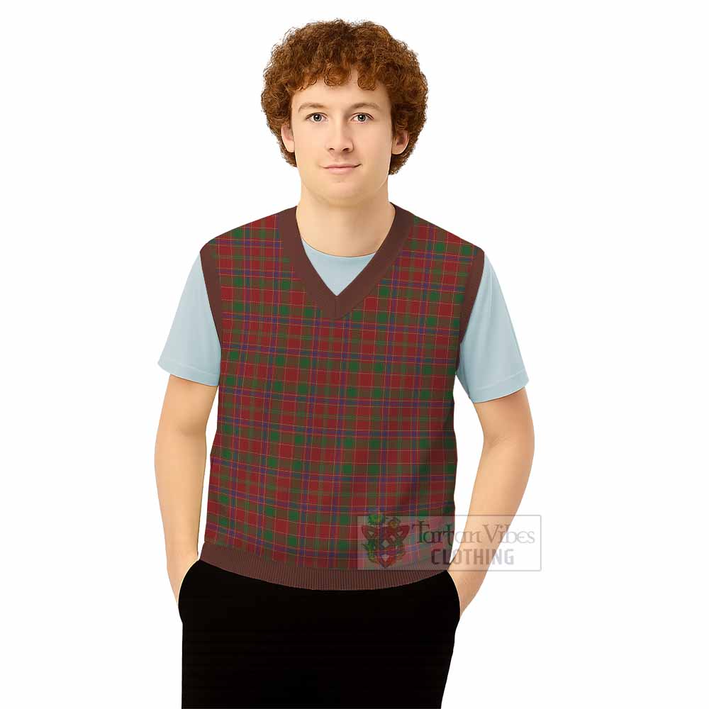 Munro (Monroe) Tartan Knitted V-Neck Vest - Tartan Vibes Clothing