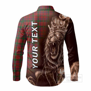 Munro (Monroe) Tartan Long Sleeve Button Shirts Roaring Lion Heritage