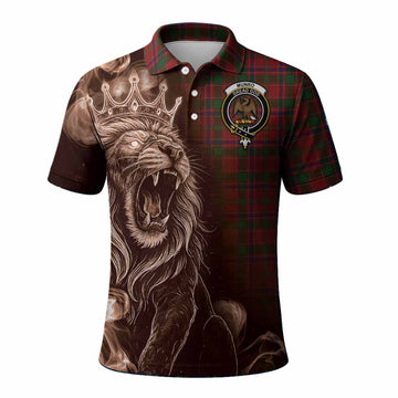 Munro (Monroe) Tartan Polo Shirt Roaring Lion Heritage