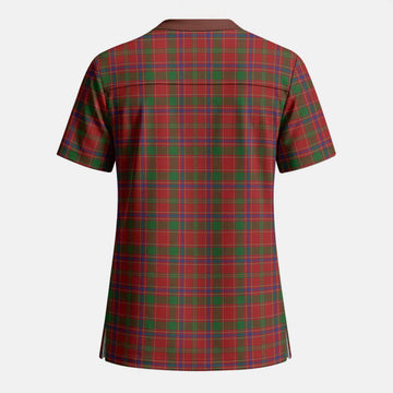Munro (Monroe) Tartan Scrub Top - Tartan Vibes Clothing