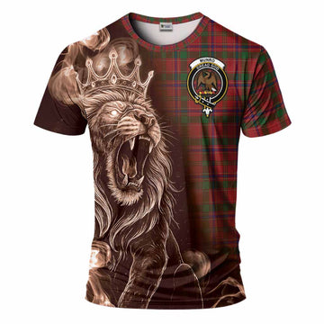 Munro (Monroe) Tartan T-Shirt Roaring Lion Heritage