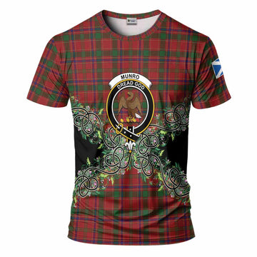 Munro (Monroe) Tartan T-Shirt Thistle Scottish Spirit