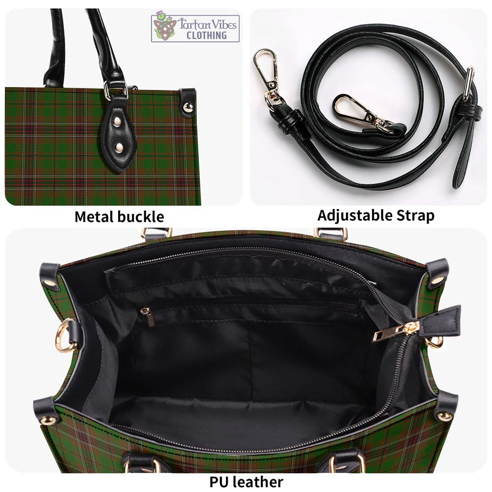 Murphy Tartan Luxury Leather Handbags - Tartan Vibes Clothing