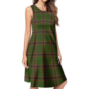 Murphy Tartan Womens Casual Dresses - Tartanvibesclothing