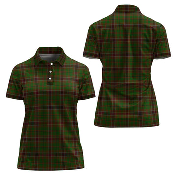 Murphy Tartan Polo Shirt For Women