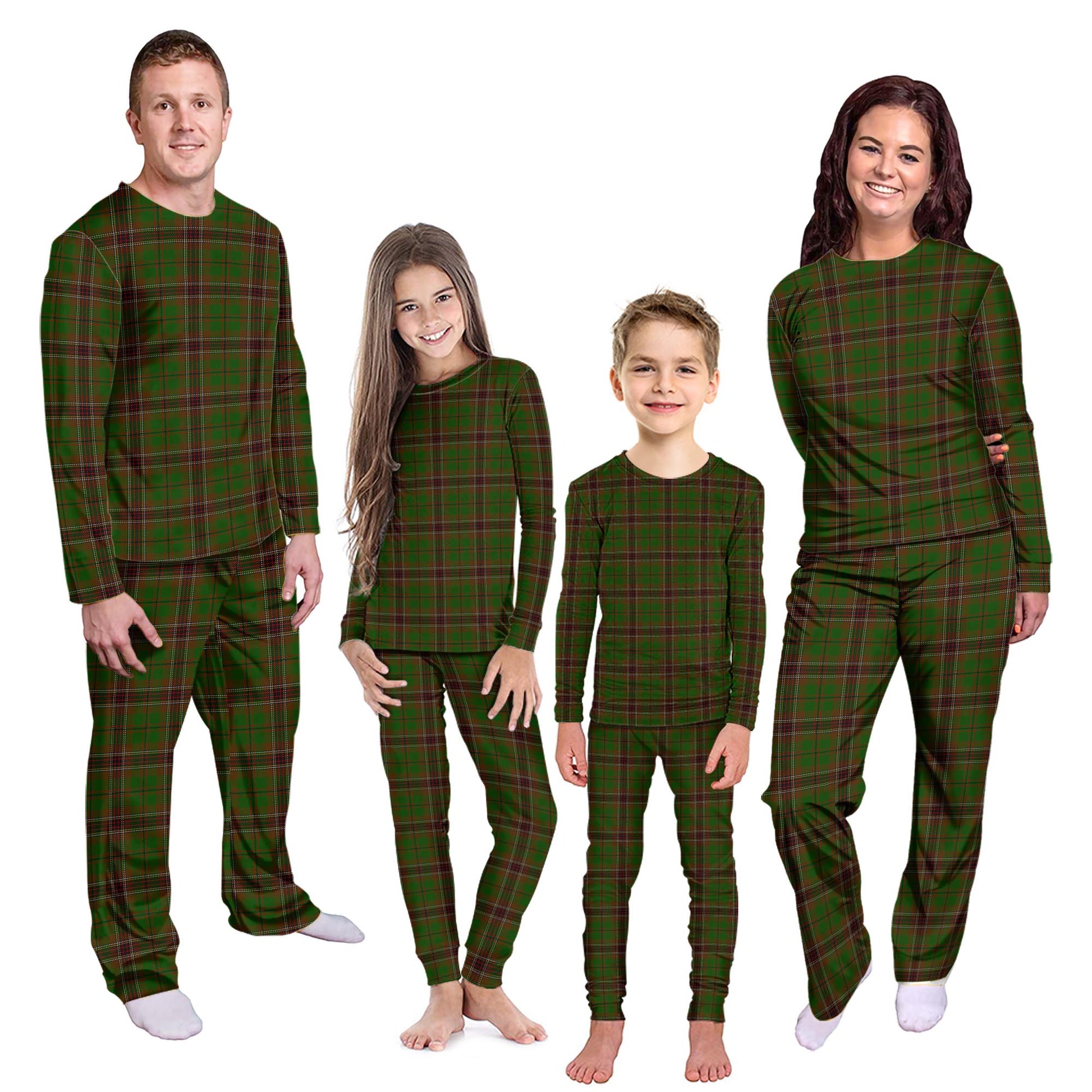 Murphy Tartan Pajamas Family Set Kid - Tartan Vibes Clothing