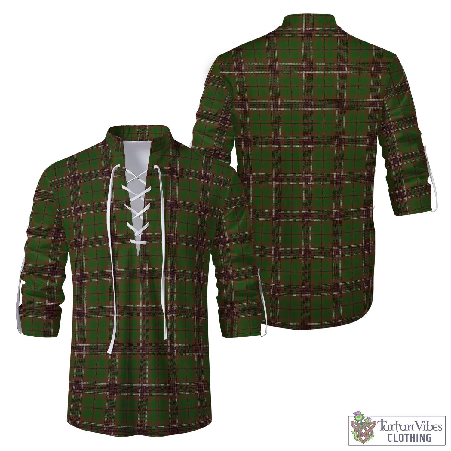 Murphy Tartan Men's Scottish Traditional Jacobite Ghillie Kilt Shirt Men - Tartan Vibes Clothing