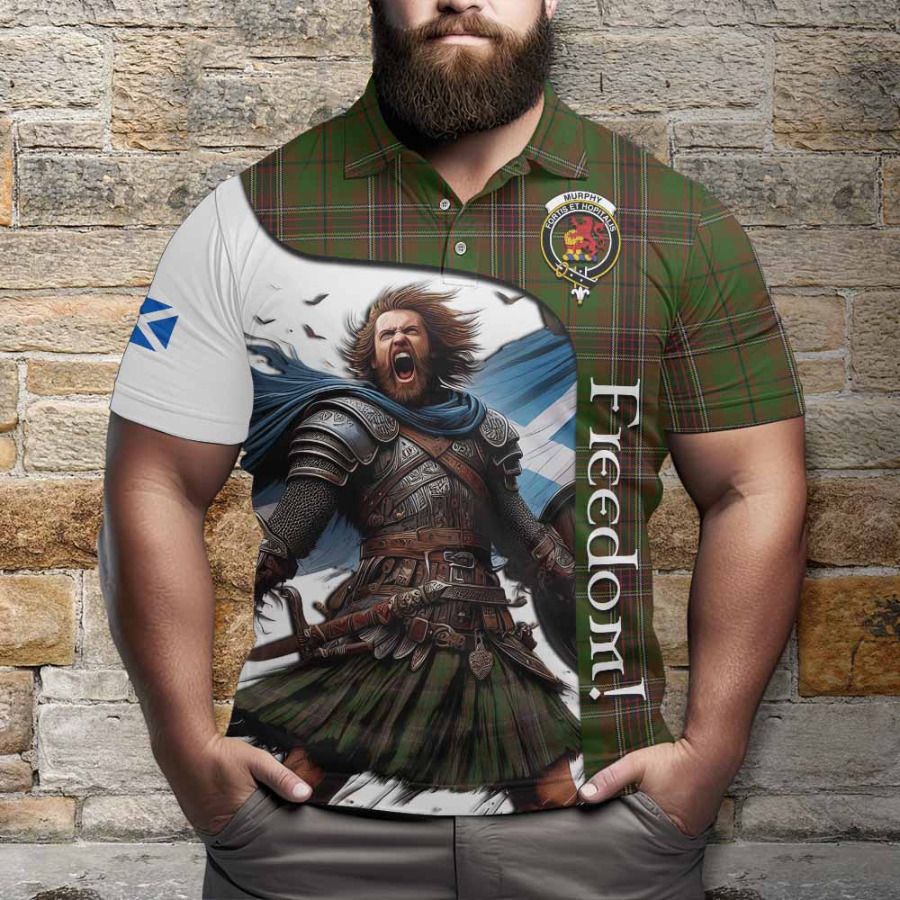Murphy Crest Tartan Polo Shirt Inspired by the Freedom of Scottish Warrior Kid - Tartan Vibes Clothing