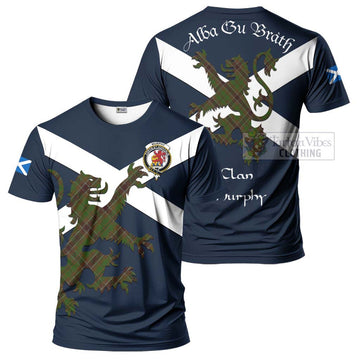 Murphy Tartan Lion Rampant T-Shirt Proudly Display Your Heritage with Alba Gu Brath and Clan Name Kid's Shirt - Tartan Vibes Clothing