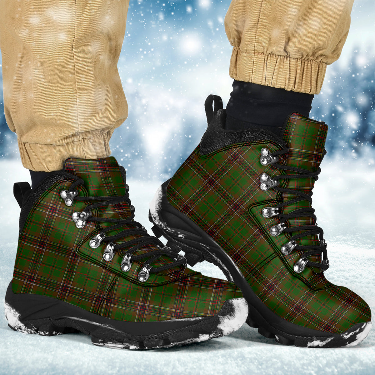 Murphy Tartan Alpine Boots Men's Boots - Tartan Vibes Clothing