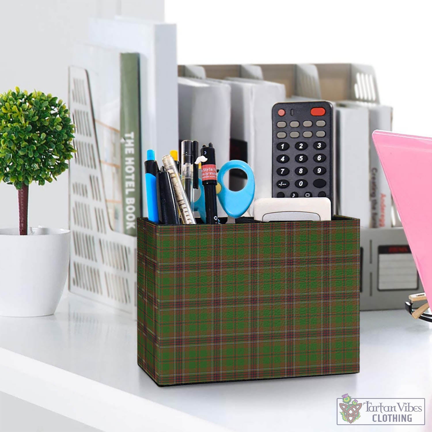 Murphy Tartan Pen Holder One Size 5.9"(L)*2.7"(W)*4.3"(H) - Tartan Vibes Clothing