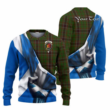 Murphy Tartan Knitted Sweater with Family Crest Scotland Patriotic Style Unisex - Tartan Vibes Clothing